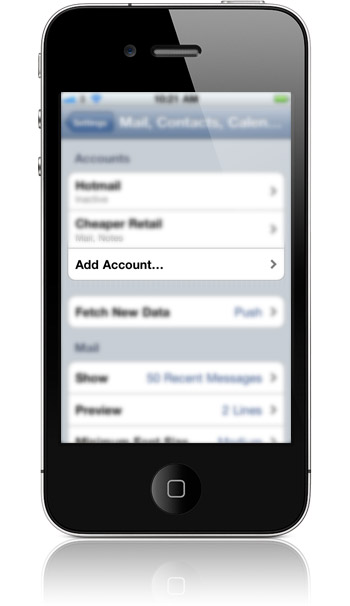 Account Settings...